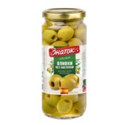 Оливки без косточки Selection 330гр ЗНАТОК