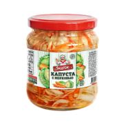 Капуста маринованная с морковью ст/б 480гр ЗНАТОК 1/6шт