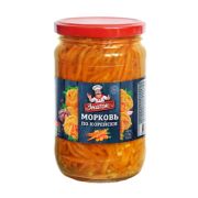Морковь по-корейски ст/б 370гр ЗНАТОК 1/12шт