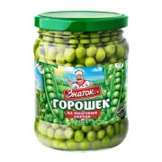 Горошек зеленый ст/б 450гр ЗНАТОК 1/8шт