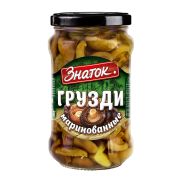 Грибы Грузди ст/б 280гр маринованные ЗНАТОК 1/12шт