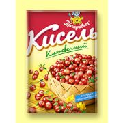 Кисель Клюквенный 110гр 1/25шт (блочки) Приправыч