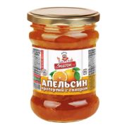 Апельсины протертые с сахаром ст/б 280гр ЗНАТОК 1/12шт