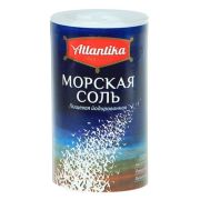 Соль морская пищевая йод 150гр Атлантика