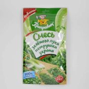 Зелень Смесь Зеленого Лука, Петрушки, Укропа 20гр 1/20шт (дой-пак) Приправыч