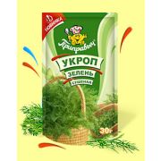 Зелень Укропа 30гр 1/20шт (дой-пак) Приправыч