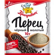 Перец черный молотый 10гр 1/30шт (шоу-бокс) Приправыч