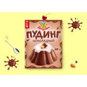 Пудинг шоколадный 40гр 1/24шт Приправыч