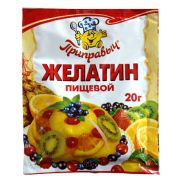 Желатин фасованный 20гр 1/32шт шоу-бокс Приправыч