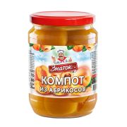 Компот из абрикосов ст/б 680мл ЗНАТОК 1/8шт