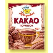 Какао-порошок 40гр 1/20шт шоу-бокс Приправыч