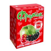 Напиток сокосодержащий д/дет.питания МультиЯгодный т/п 0,2л ФРУТИК 1*27