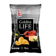 Чипсы картофельные Golden Life со вкус.ЛОБСТЕРА ТЕРМИДОР 90 гр