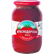 Томатная паста «Краснодарская» ст/б 1000гр евро Кубанский продукт СТОЕВ-КП 1/6шт