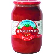 Томатная паста «Краснодарская» ст/б 1000гр СТОЕВ-КП 1/9шт