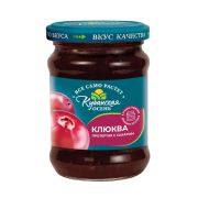 Клюква протертая с сахаром «Кубанская осень» ст/б 280гр ГОСТ СТОЕВ-КП 1/12шт