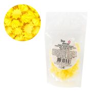 Сахарная фигурка мини безе Желтые